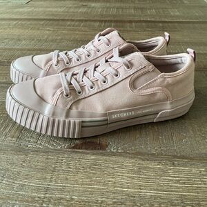Skechers Womens New Moon Total Eclipse Pink Casual Shoes Sneakers Sz 9.5